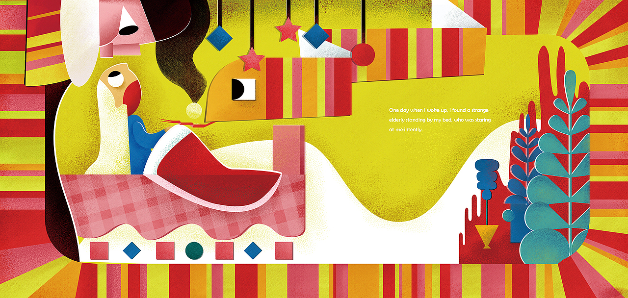 绘本《怪老头》