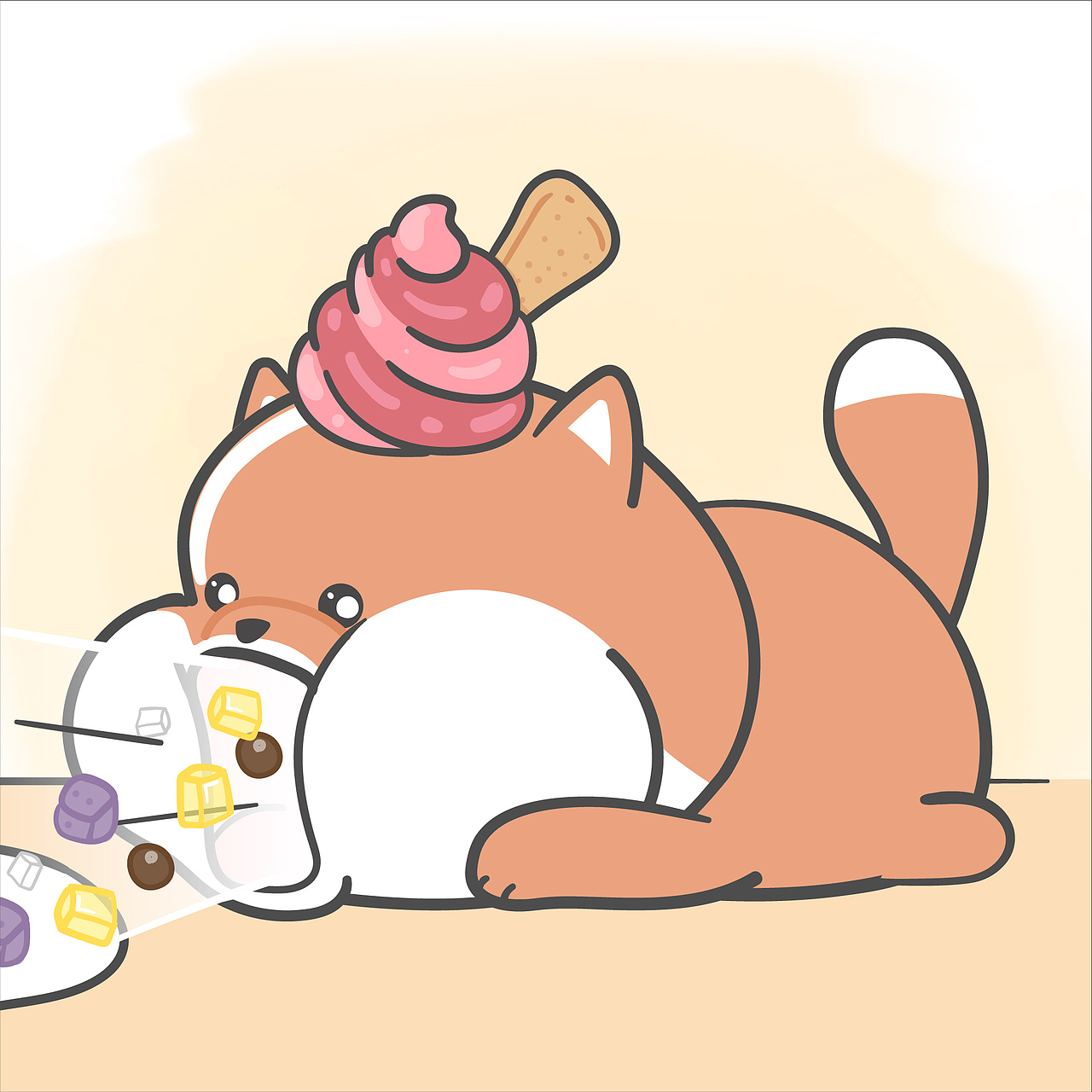 【小狮子赛几】好朋友互动系列头像