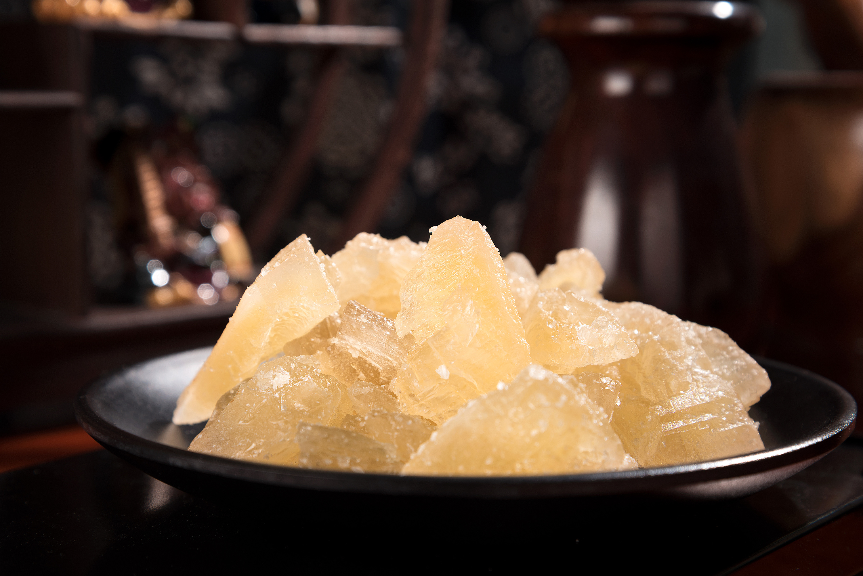 黄冰糖产品拍摄图片