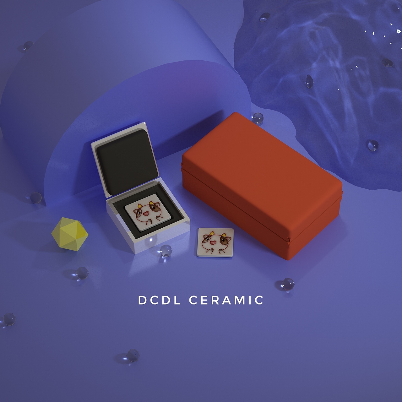 【DCDL】陶瓷传统文化技艺唐三彩手工冰箱贴（图ZMjQxOTc3MTg0） - 产品摄影 - 站酷设计师電草毒榴原创素材 - 站酷ZCOOL