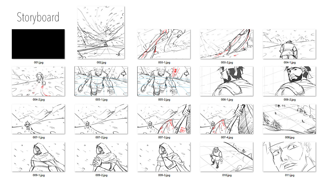 三维动画番剧分镜