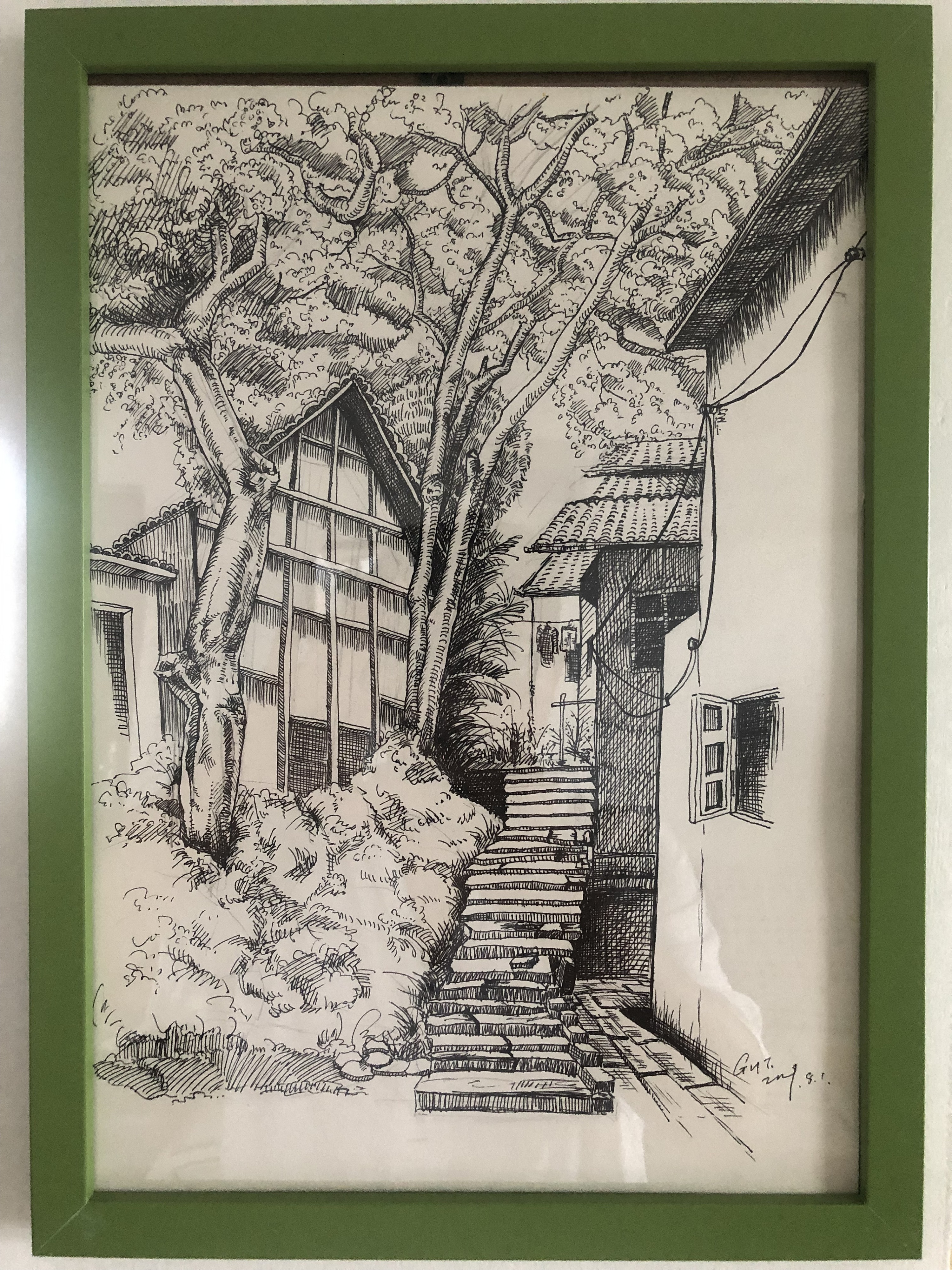 风景速写(临摹 写生)