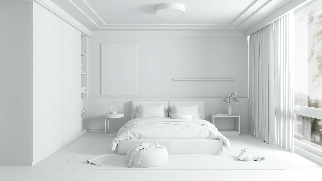 B站教程案例 VFS卧室