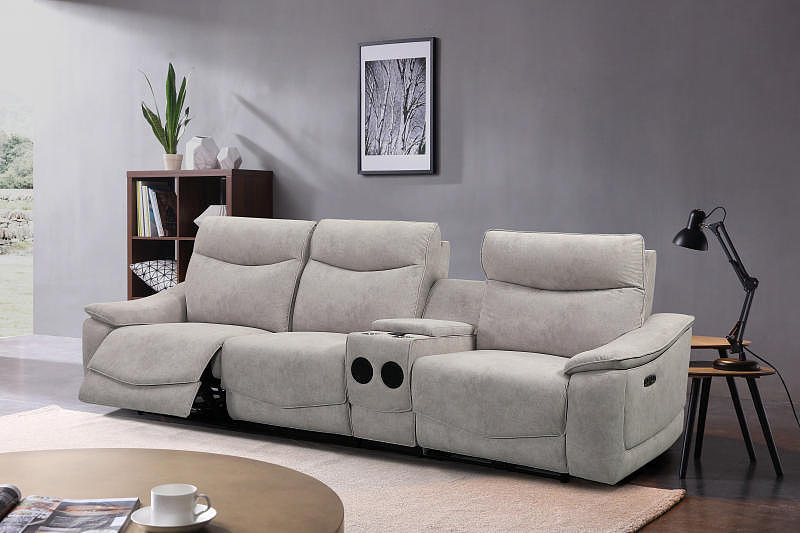 家具摄影,惠州画册设计,多人位沙发床现场拍摄图