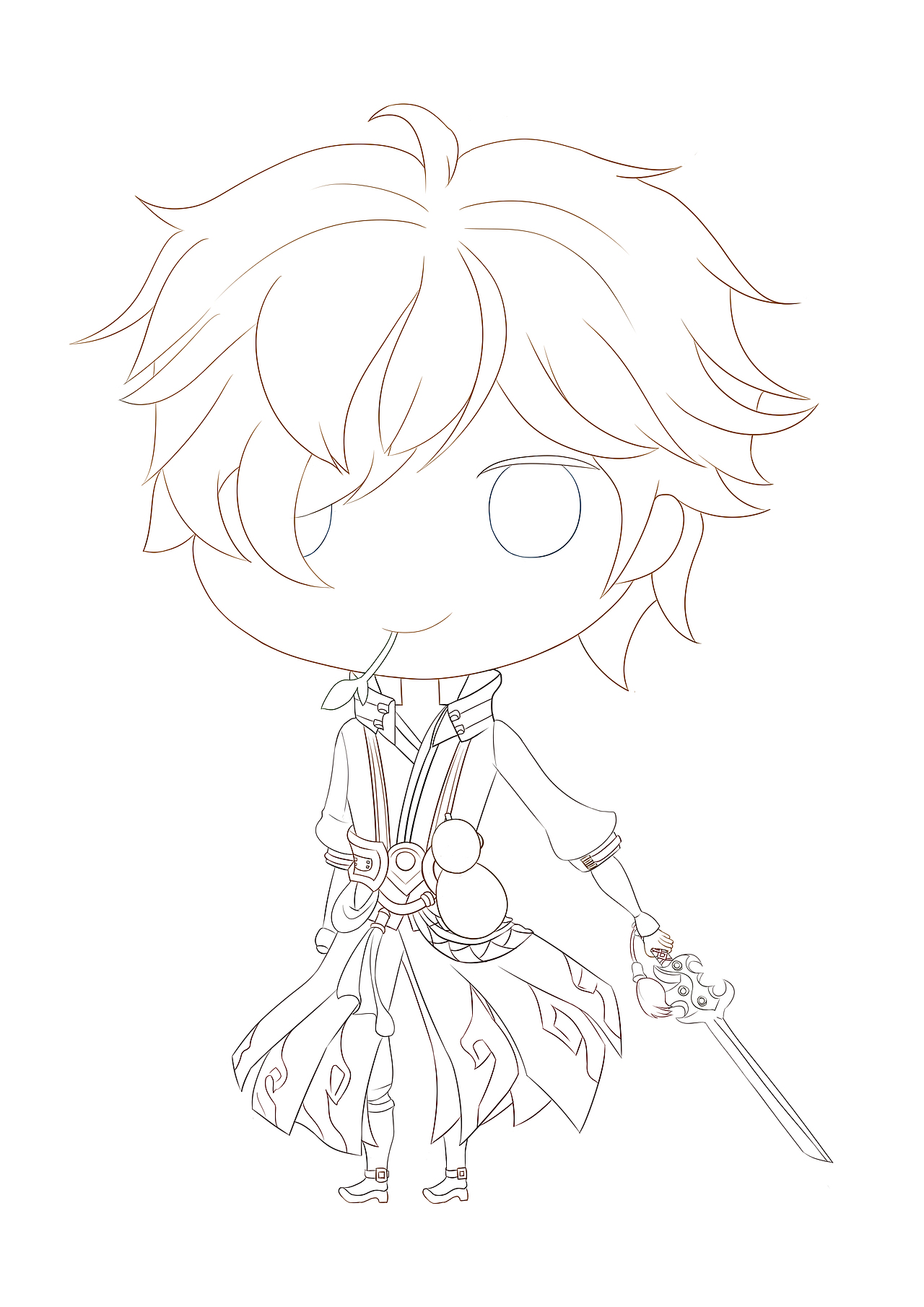 小李白（图ZNzg0ODc0NDQ=） - 创作习作 - 站酷设计师小6爱画画原创素材 - 站酷ZCOOL