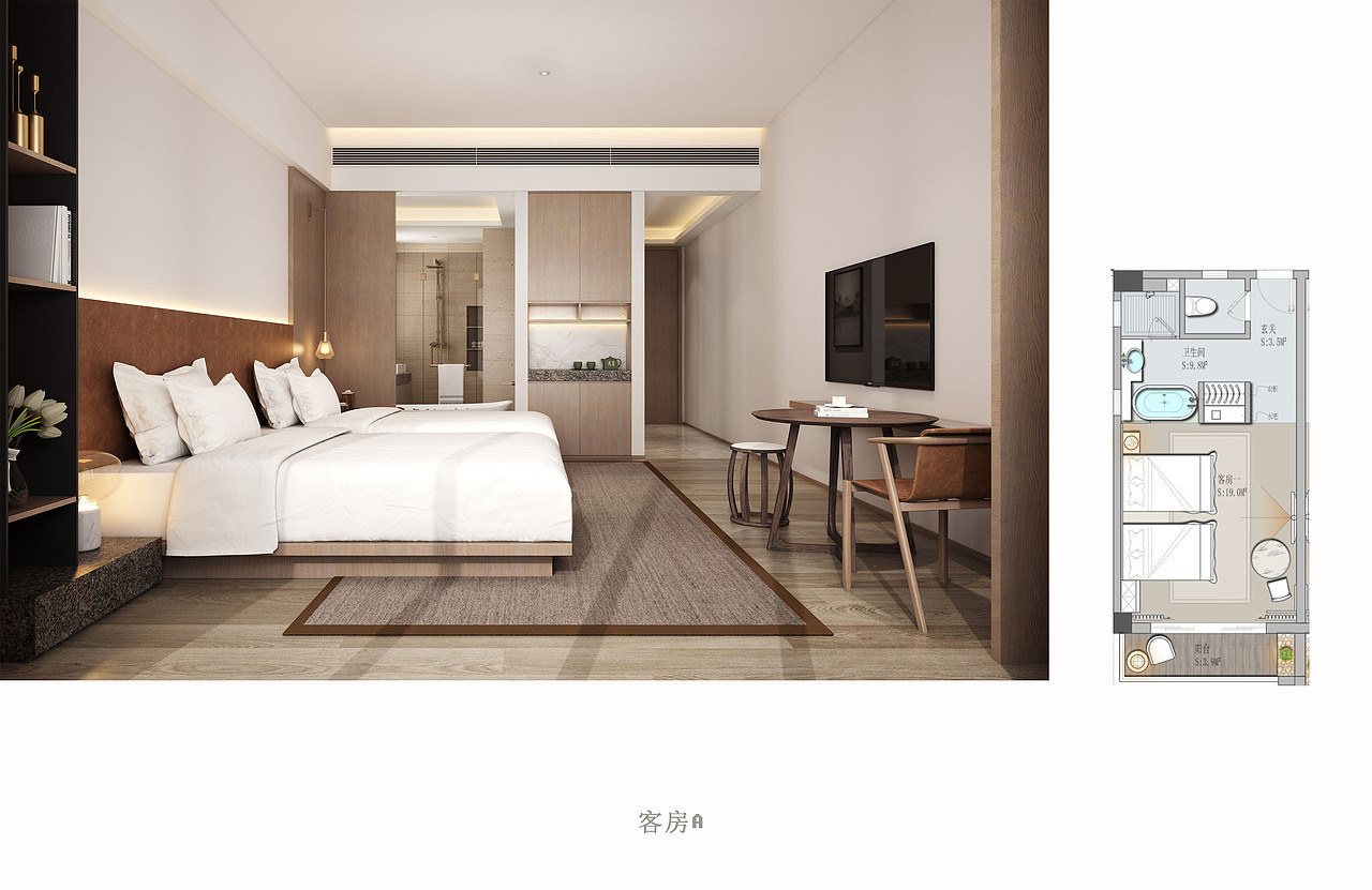 惠州民宿酒店室内设计（图ZMTIyMjE5MjI4） - 家装设计 - 站酷设计师筑加设计原创素材 - 站酷ZCOOL