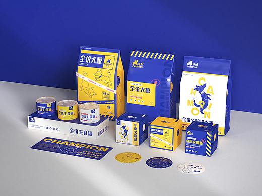《洛加CHAMPION》狗粮品牌设计