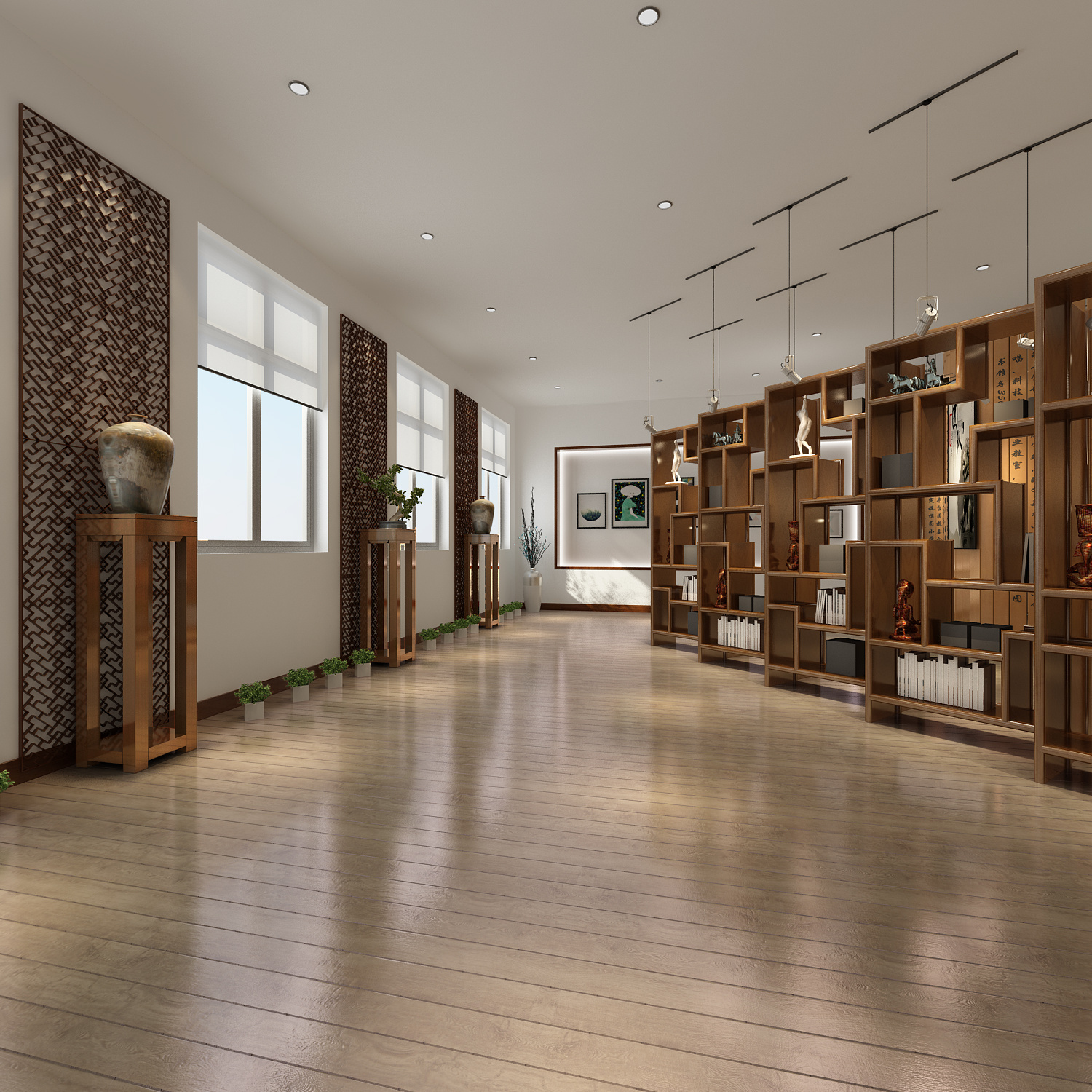 丰台教育科学研究院展馆|空间|室内设计|刘庆东 - 原创作品 - 站酷