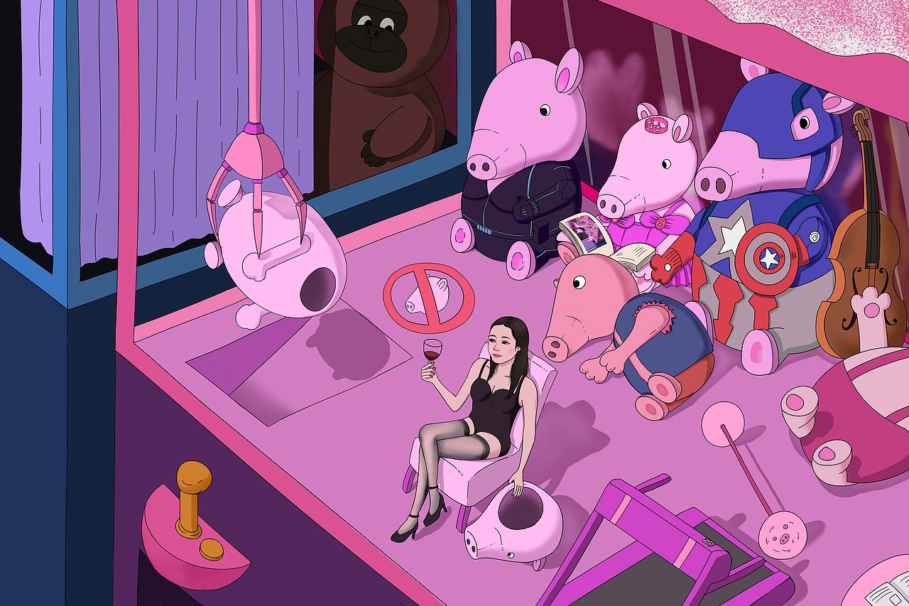 懒惰的2019（图ZMTc5MjI1MzU2） - 创作习作 - 站酷设计师嗒了嘀了原创素材 - 站酷ZCOOL