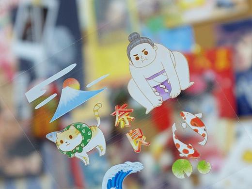 霓虹行走旅行系列贴纸（个人主页-ZMzg4MDUzODg=） - 商业插画 - 站酷设计师applenana原创素材 - 站酷ZCOOL