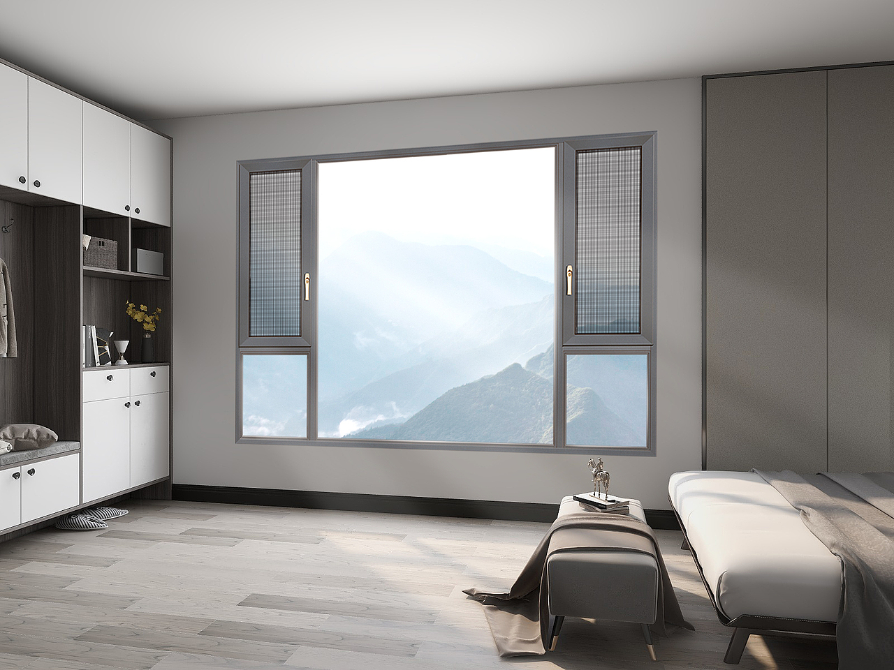 最近做的门窗效果图第二弹（图ZMjIyOTI1Nzg4） - 宣传物料 - 站酷设计师仲有最靓嘅猪楠肉原创素材 - 站酷ZCOOL