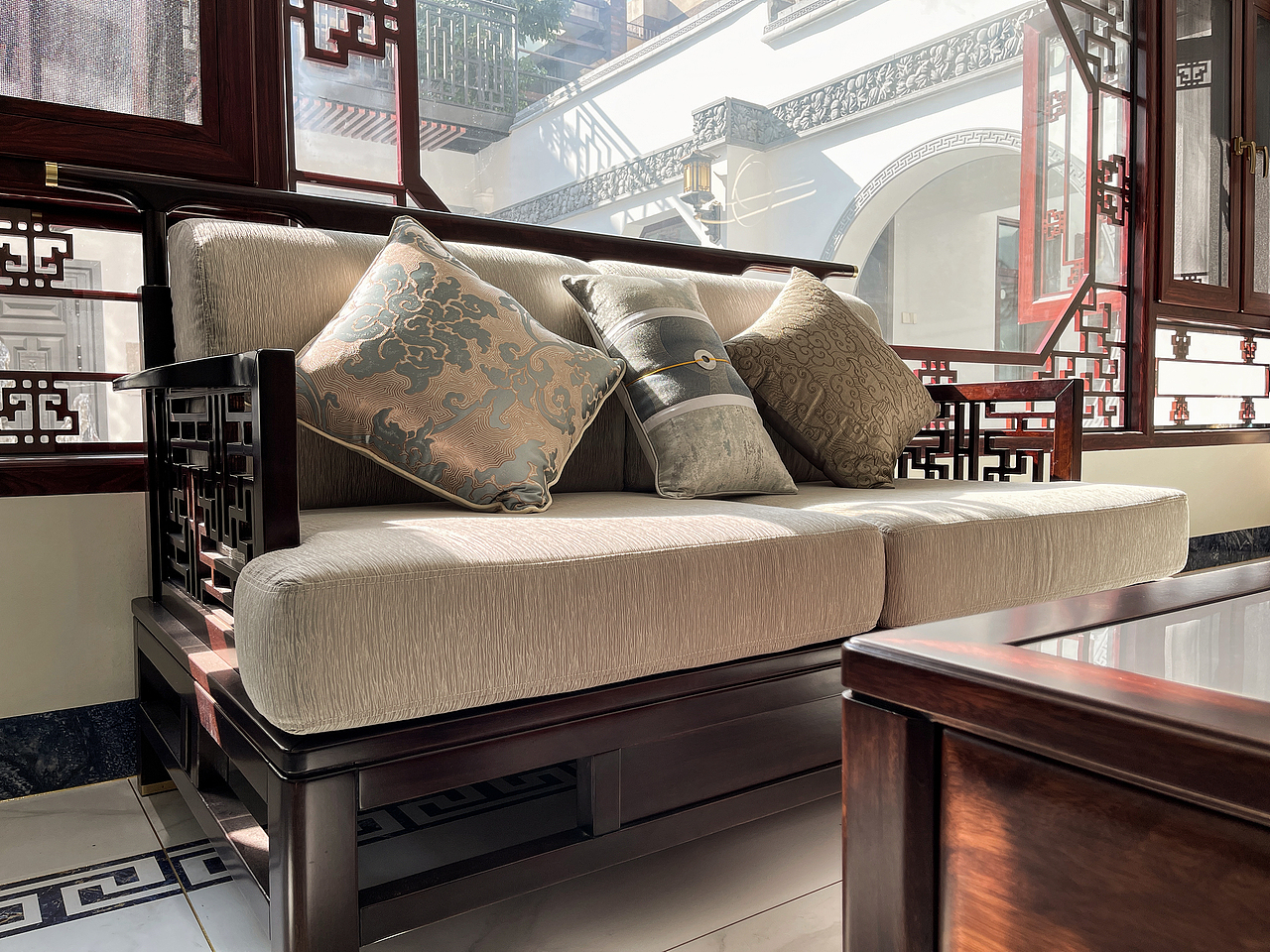 金色悦城:中式大前院