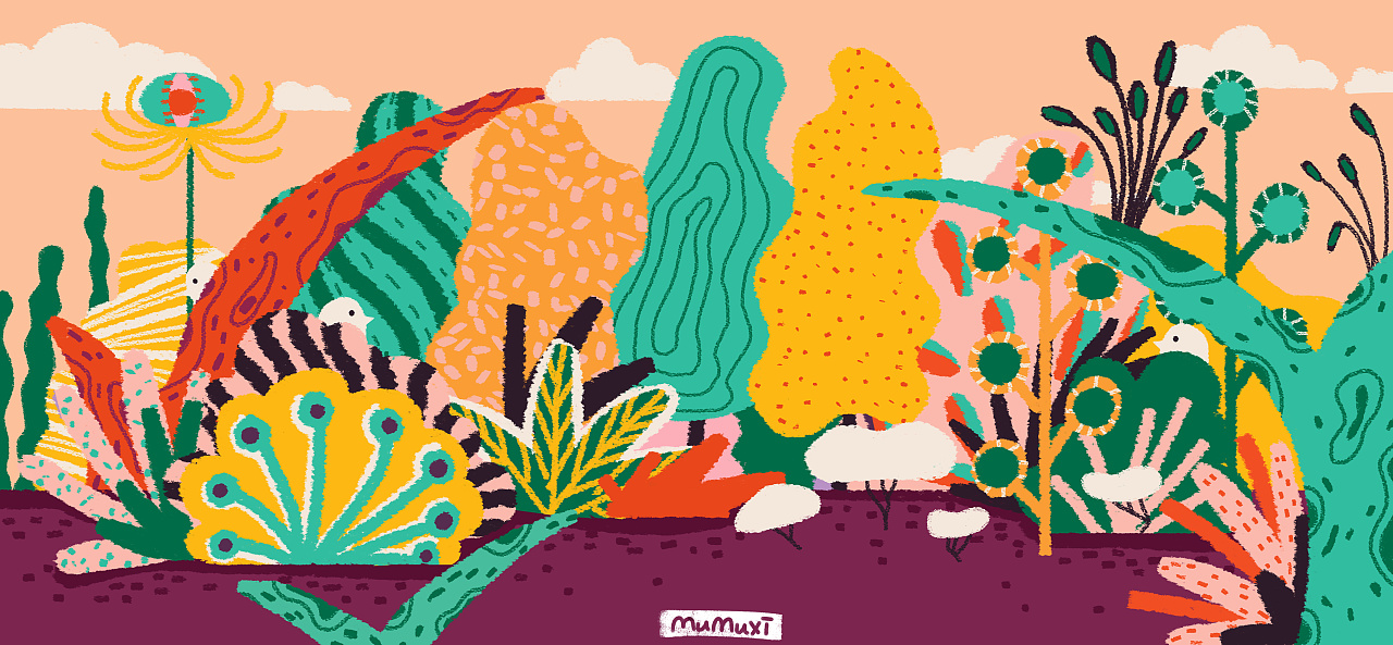 热带雨林|插画|儿童插画|木木夕29 - 原创作品 - 站酷 (zcool)