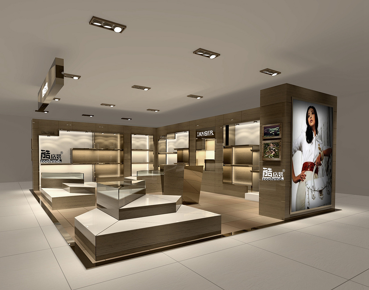 展示柜柜台如何制作