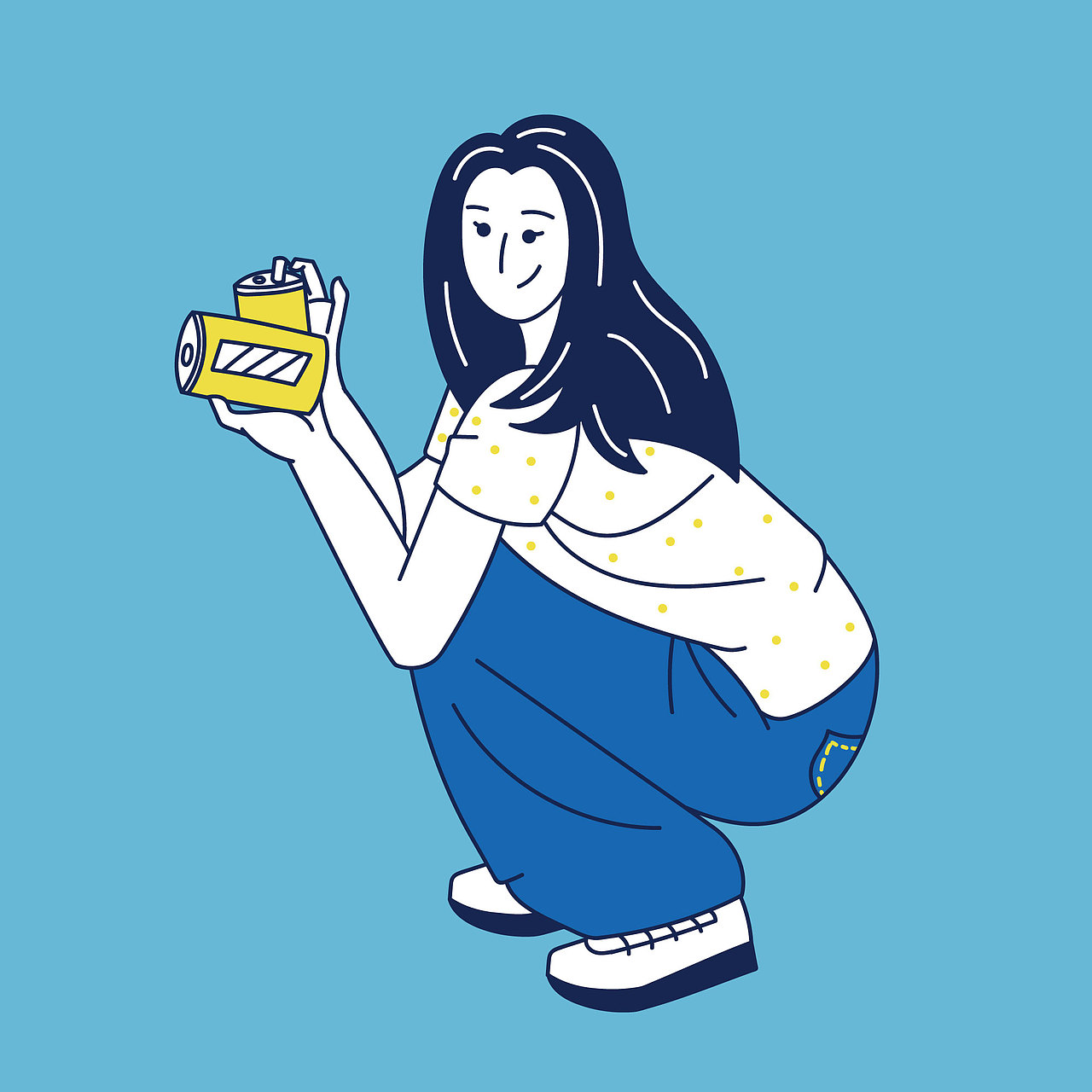 超市里的饮料品种太多了,每次都会挑花眼~