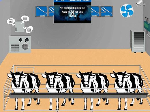  智能养殖牧场牛棚远程监控系统 智慧养殖