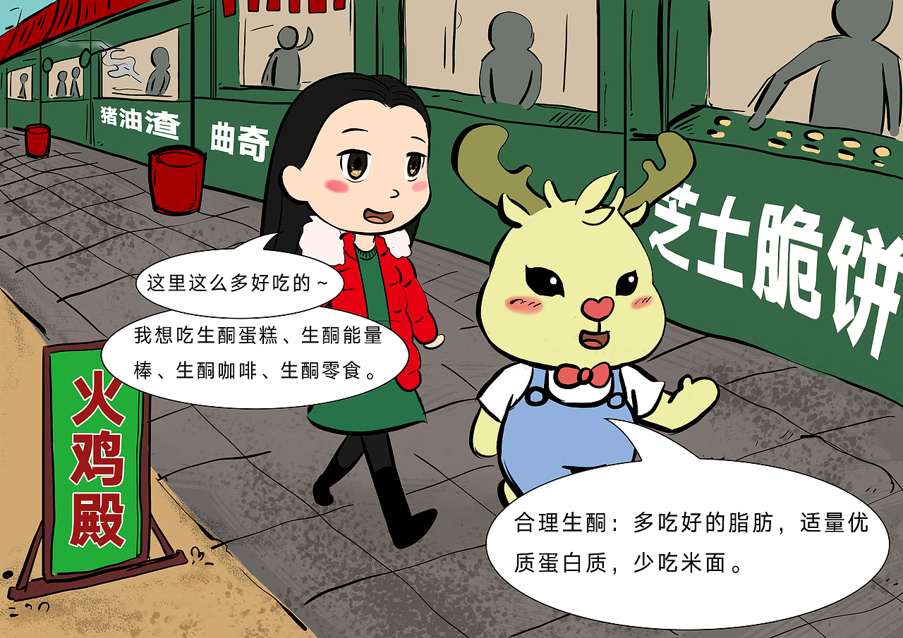 轻酮，惠享圣诞，乐购轻酮（图ZMTM5OTg4ODI0） - 中/长篇漫画 - 站酷设计师轻酮教瘦原创素材 - 站酷ZCOOL