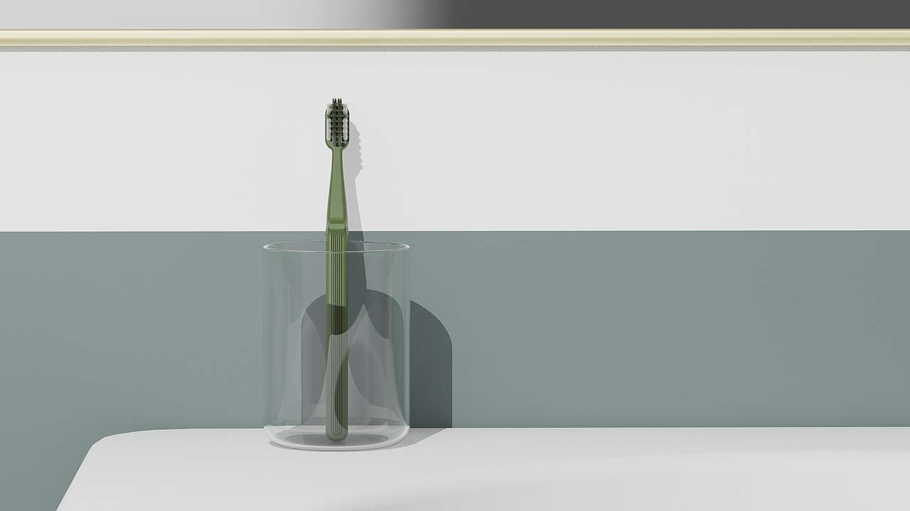 湘妃竹系列牙刷设计