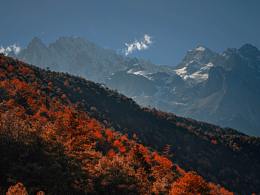 散场是难免的，尽兴而归就够了-蓝月谷