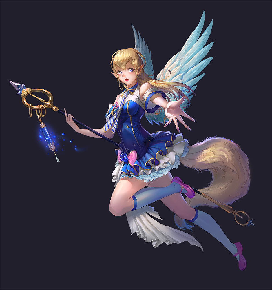 萝莉法师_小虾丸灬-站酷zcool