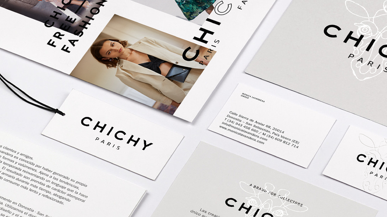 CHICHY 轻熟女装 服饰品牌VI