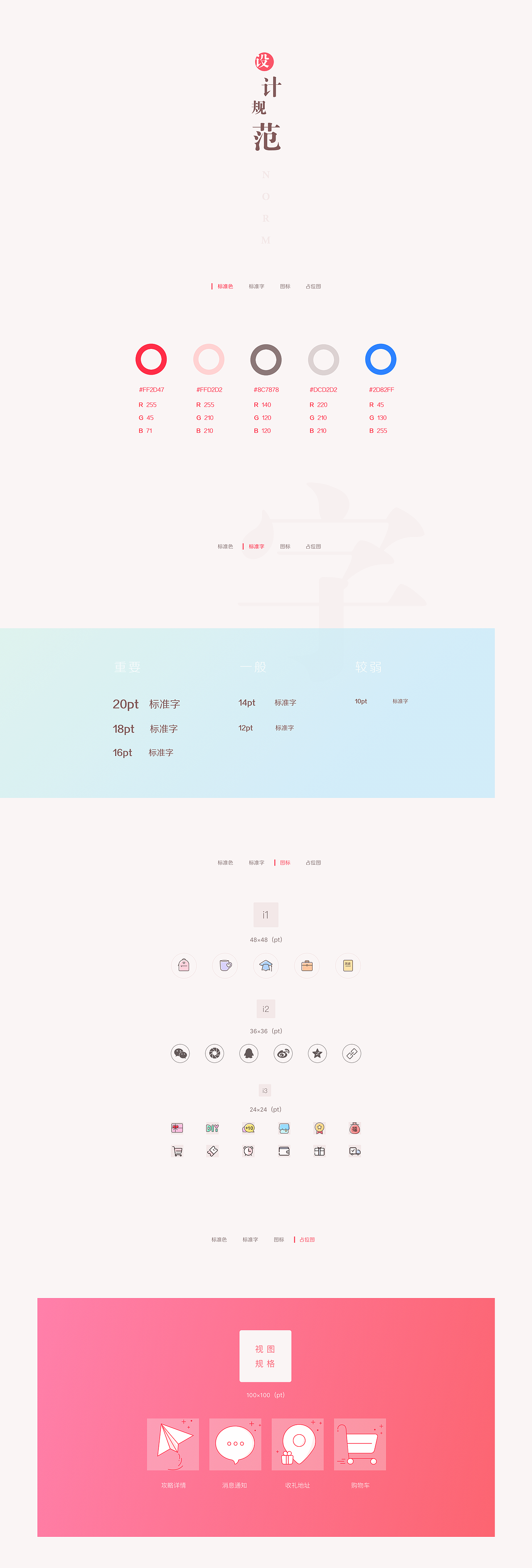 电商系列一_礼物说（图ZODg4NDM3OTY=） - APP界面 - 站酷设计师Luv_Leo原创素材 - 站酷ZCOOL