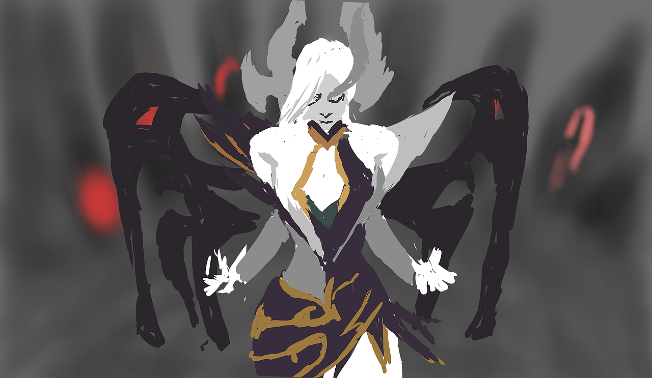 莫甘娜——原画临摹