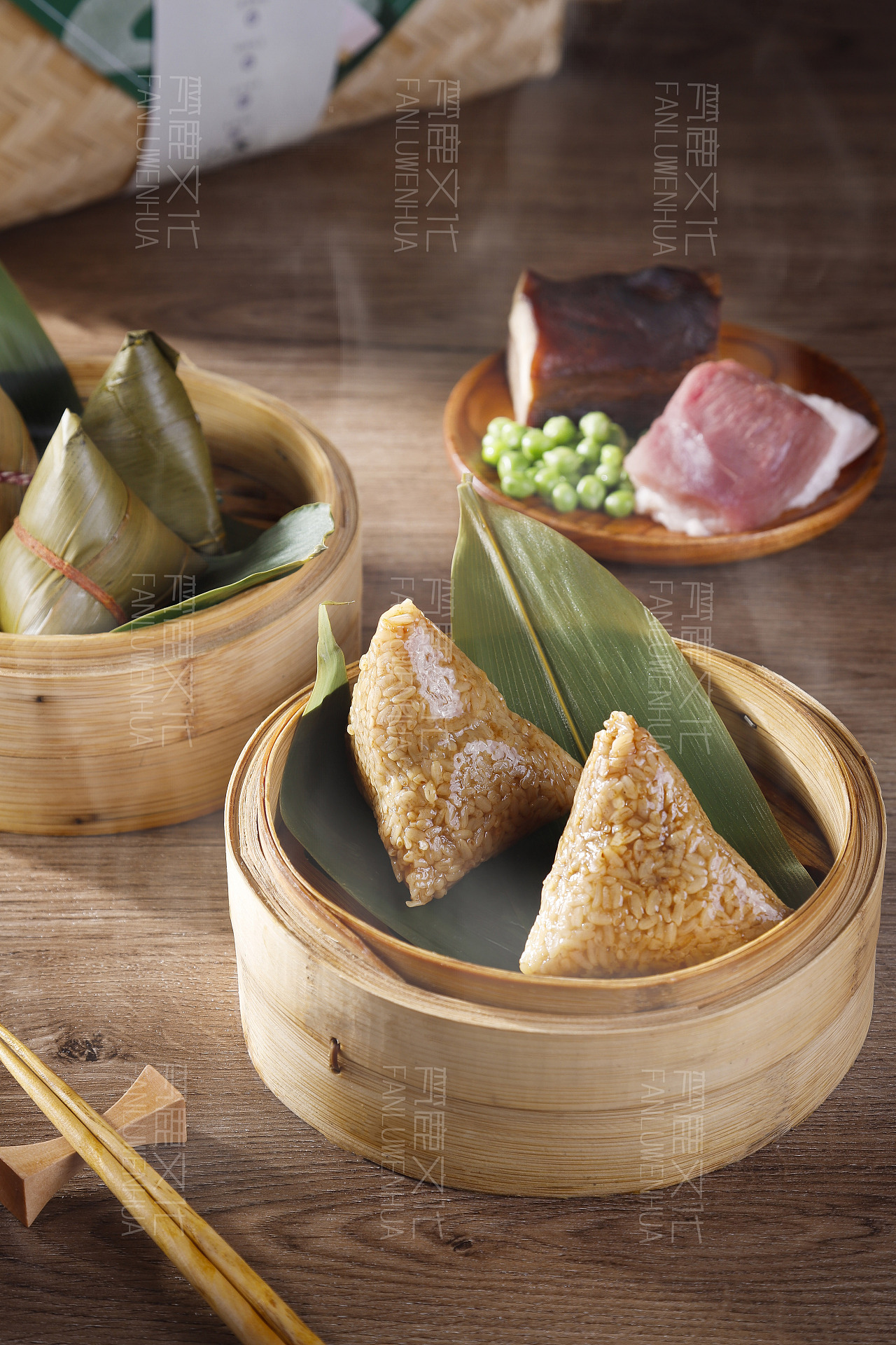 成都电商短视频/宣传片 粽子图片摄影 案例-山界香粽