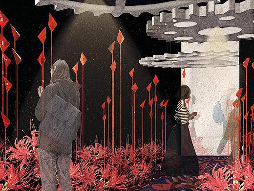 #2020青春答卷# 镜中-心理治愈性展示体验空间设计