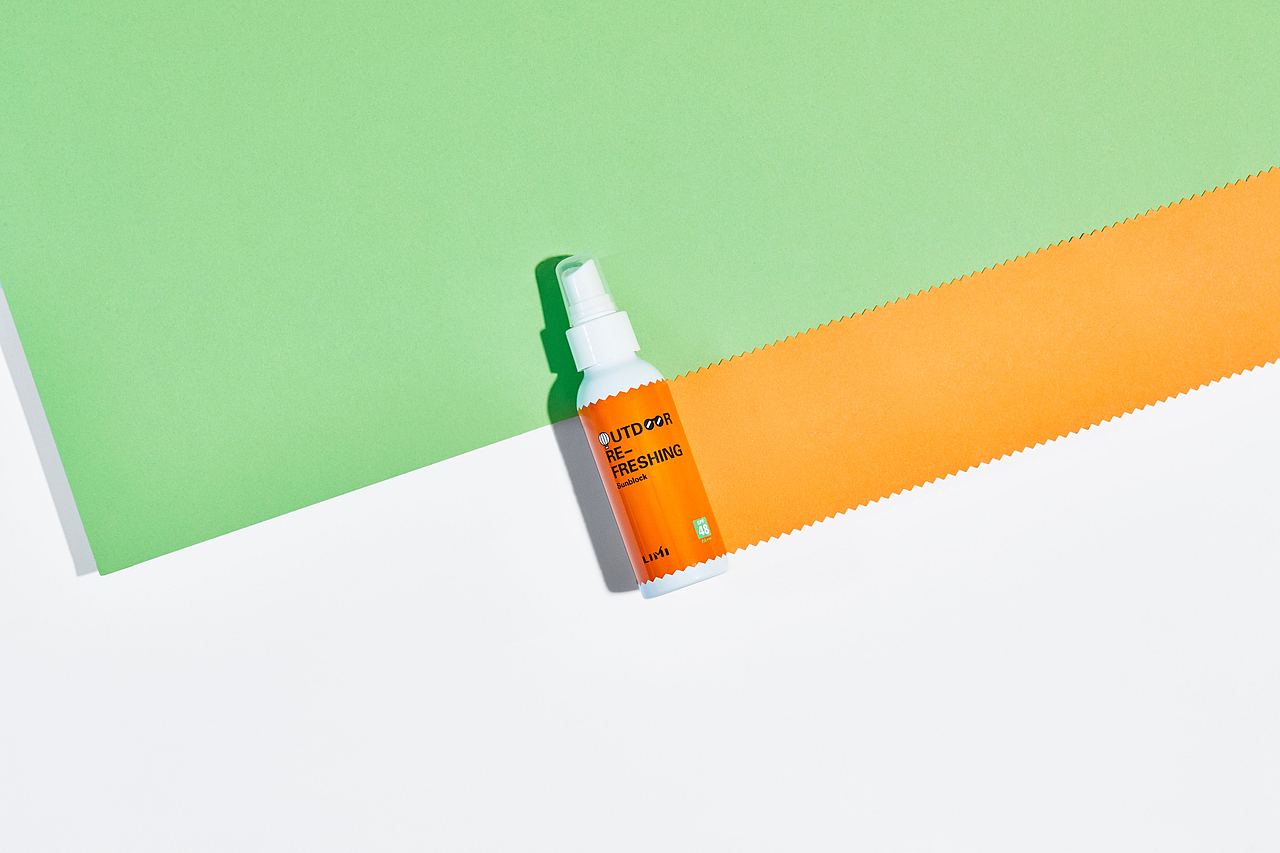 防晒系列kv视觉