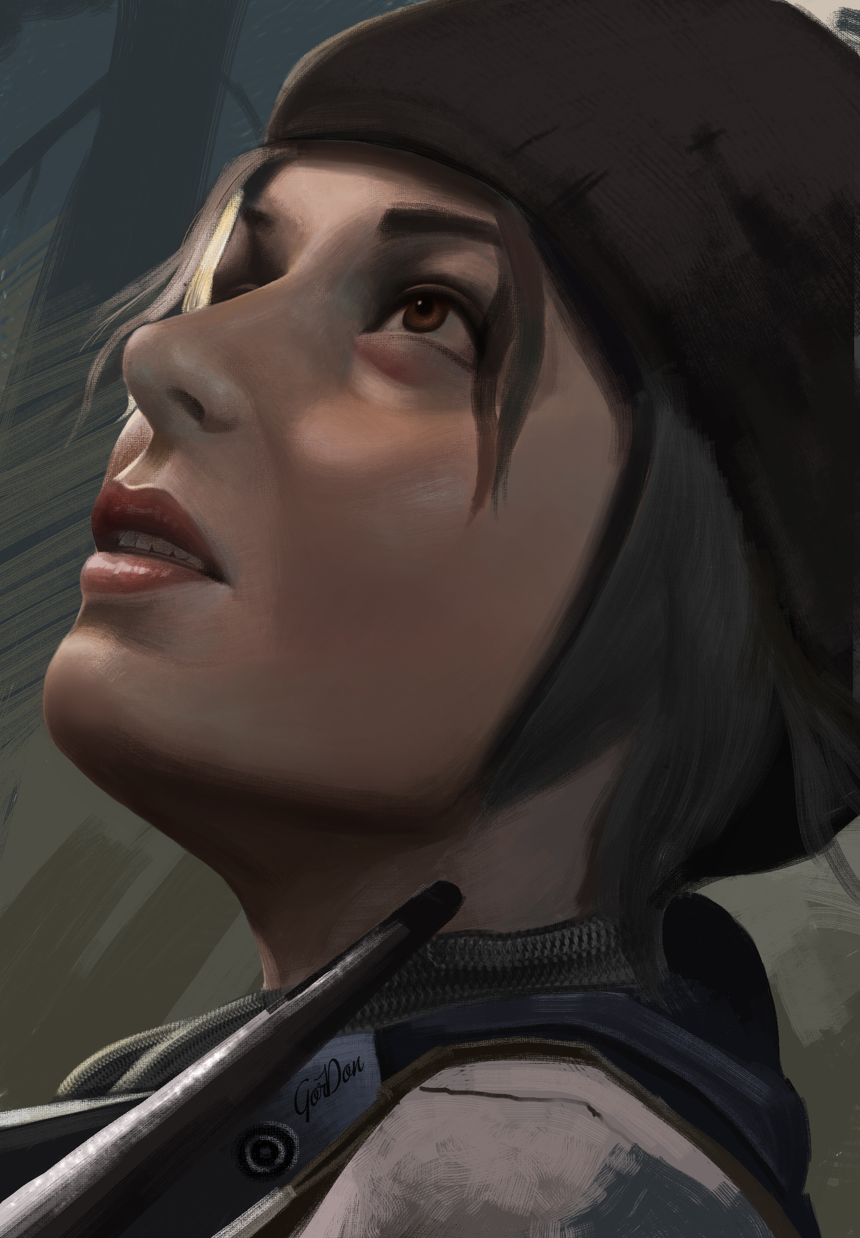 劳拉|插画|插画习作|丹青斋 - 原创作品 - 站酷 (zcool)