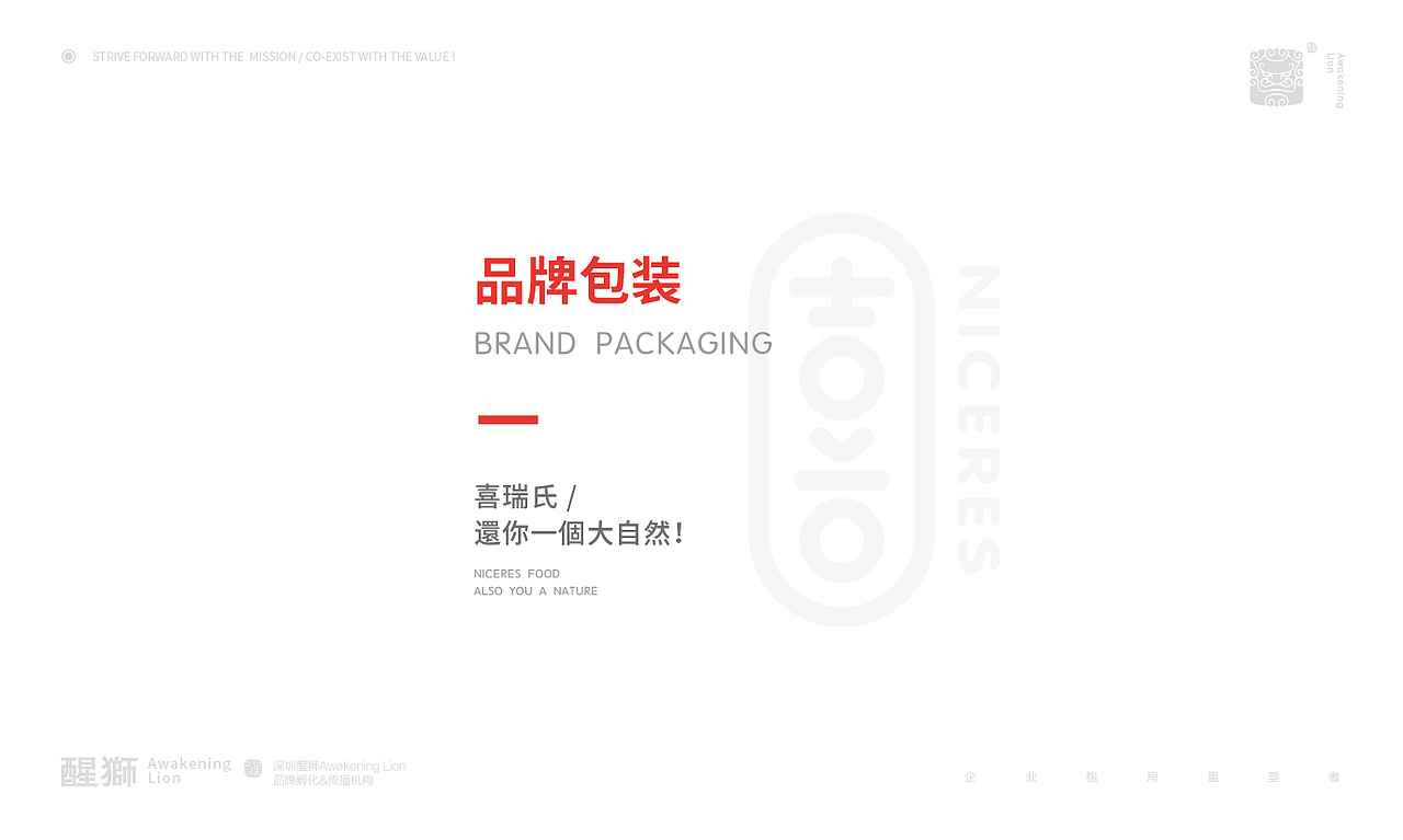 【醒狮】- 高端农产品生态品牌Niceres-喜瑞氏