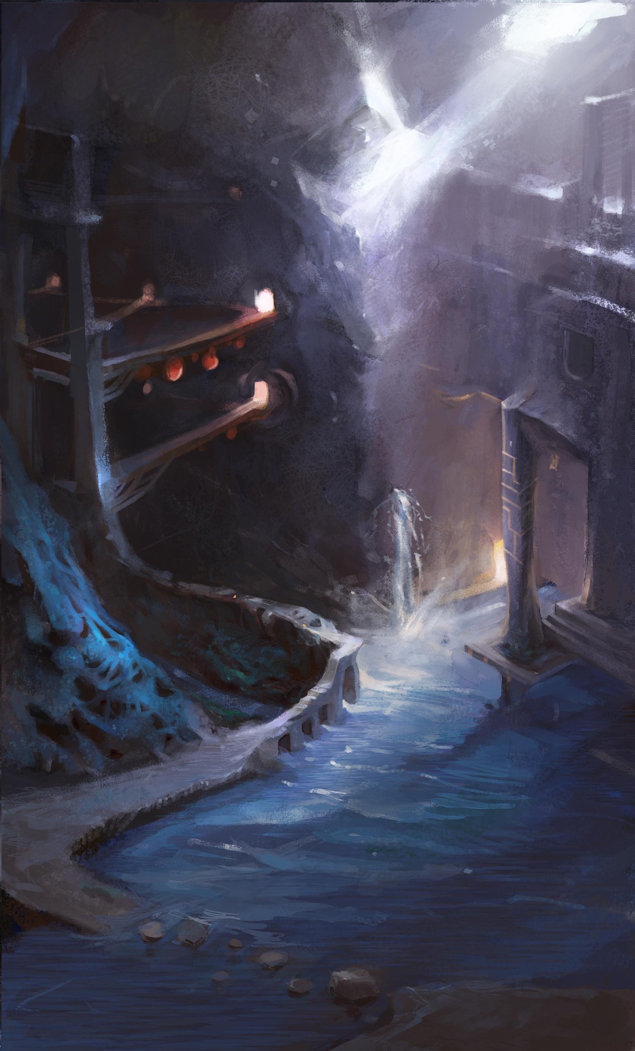 地下城初稿|插画|商业插画|renhengrui - 原创作品 - 站酷 (zcool)