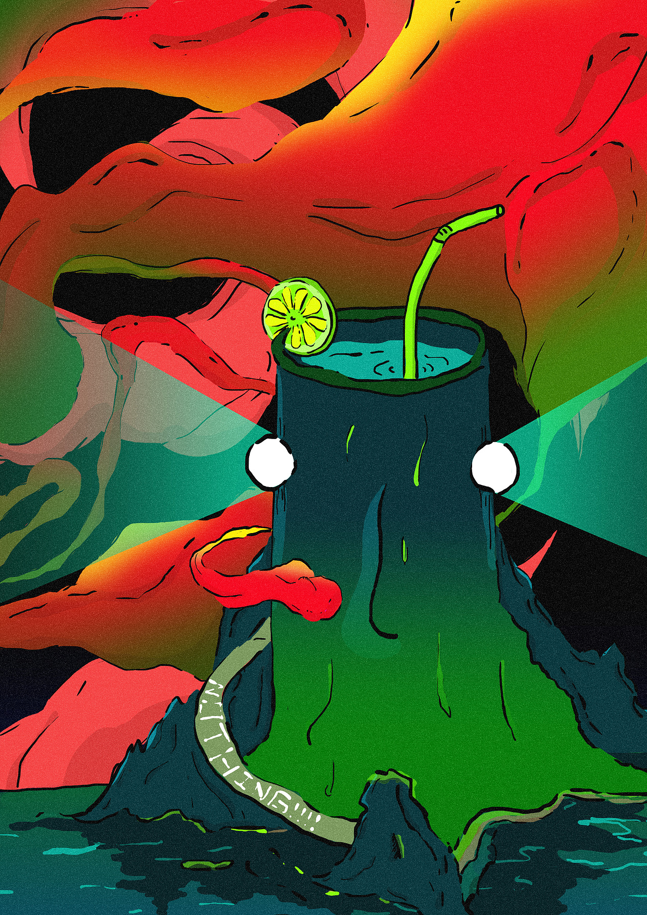 NOTHING！（图ZNjE4NzM4MzI=） - 创作习作 - 站酷设计师___Y___原创素材 - 站酷ZCOOL