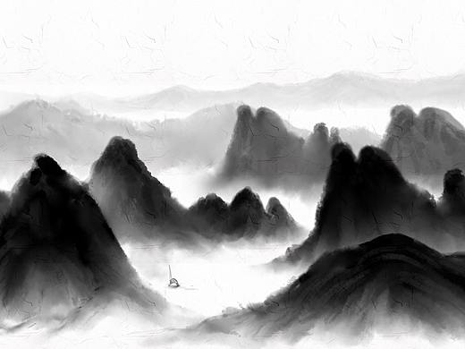 水墨山水