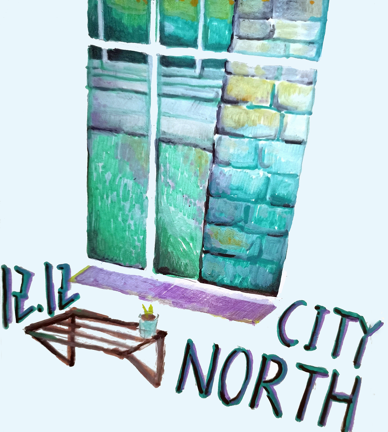 丙烯马克笔色彩练习