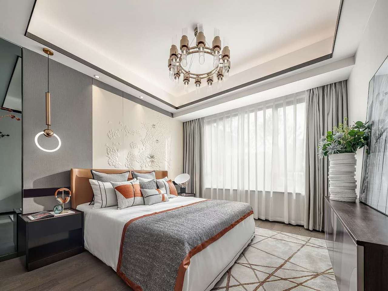 蓝光·雍锦湾现代轻奢样板房