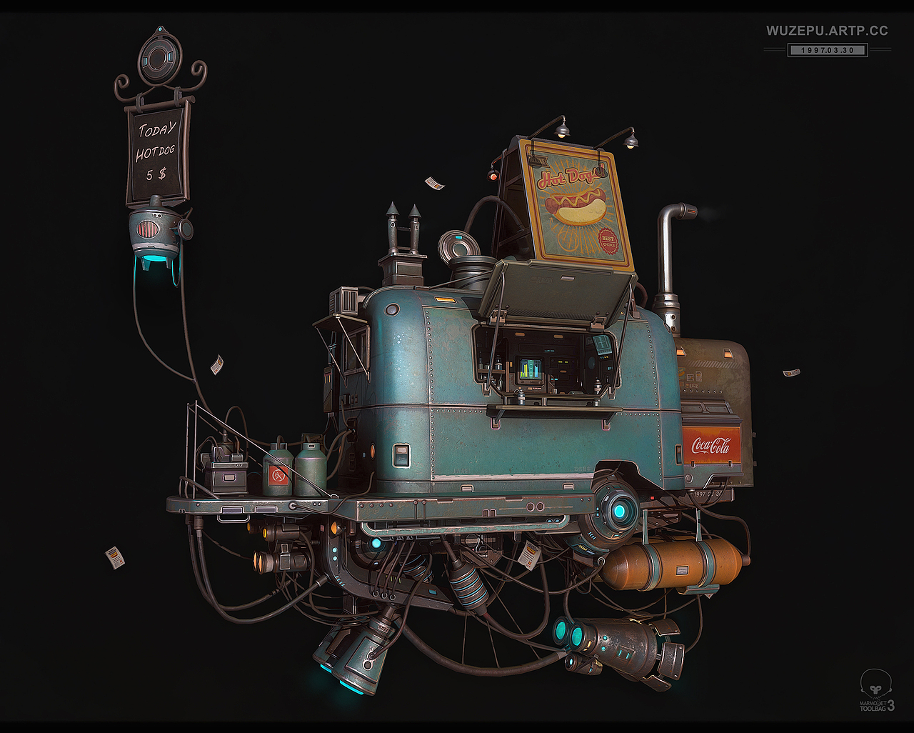 Science fiction hot dog（图ZNzY3NTU1Njg=） - 机械/交通 - 站酷设计师wuzepu原创素材 - 站酷ZCOOL