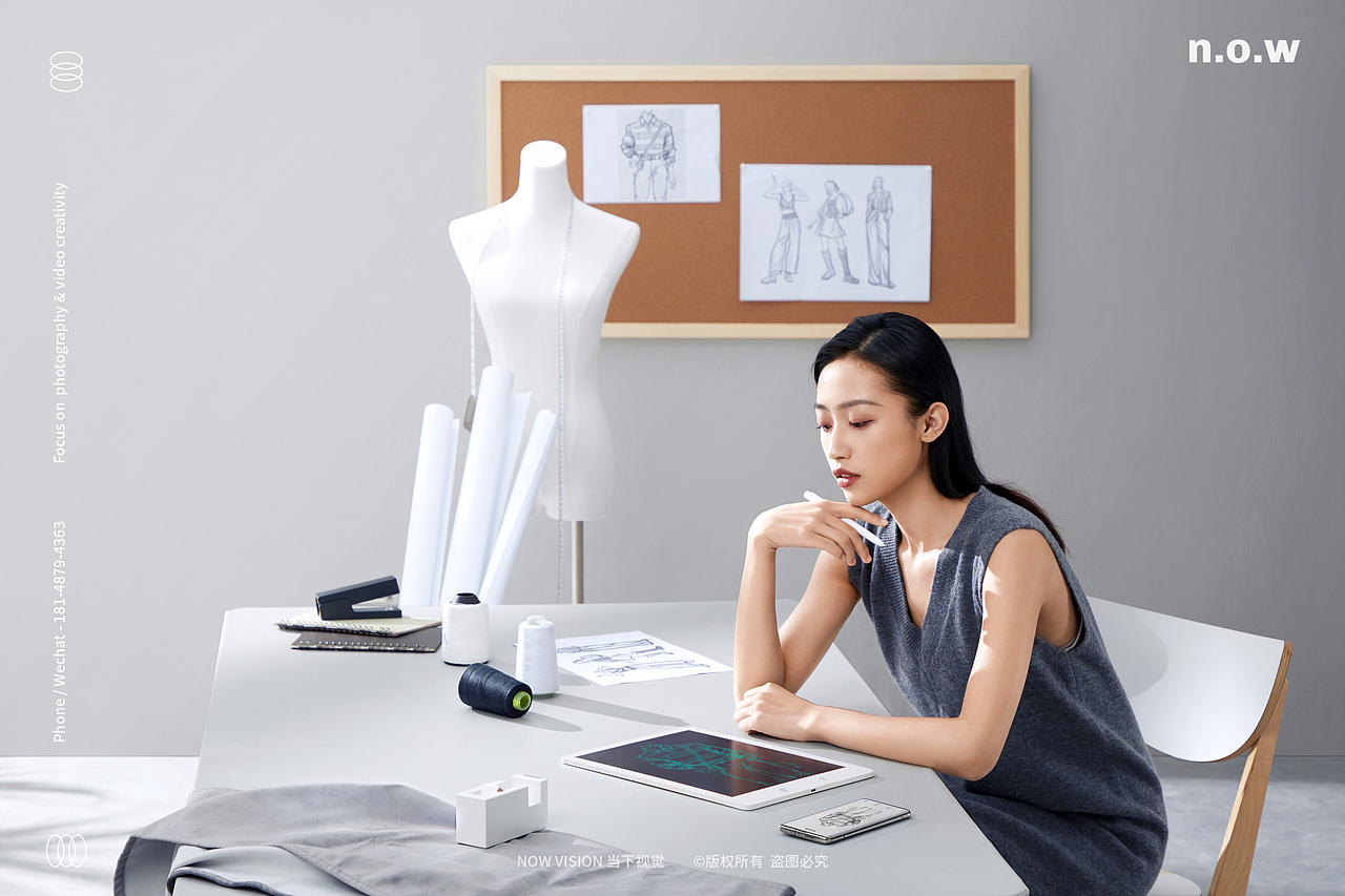 手写板摄影|米家小黑板 X 当下视觉