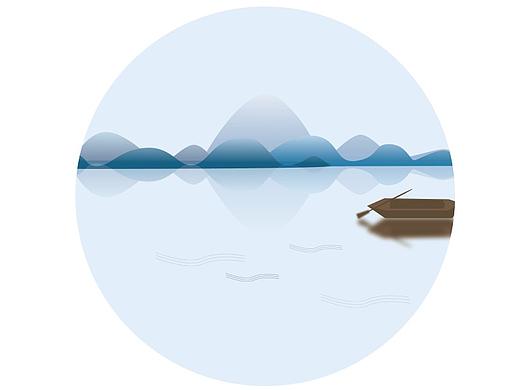 山水传