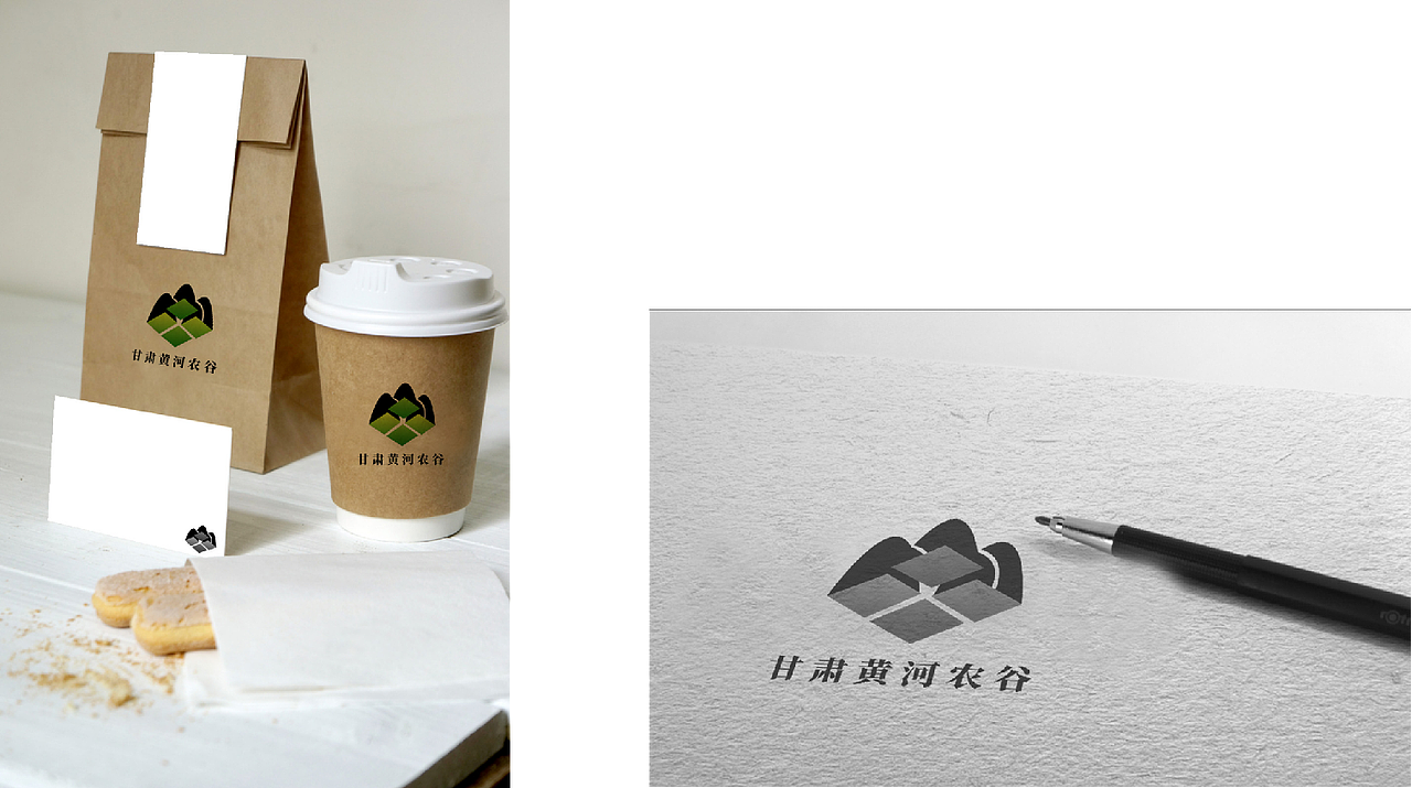 黃河農谷（圖ZMTk0OTg5NTI4） - Logo - 站酷設計師大碼人原創(chuàng)素材 - 站酷ZCOOL