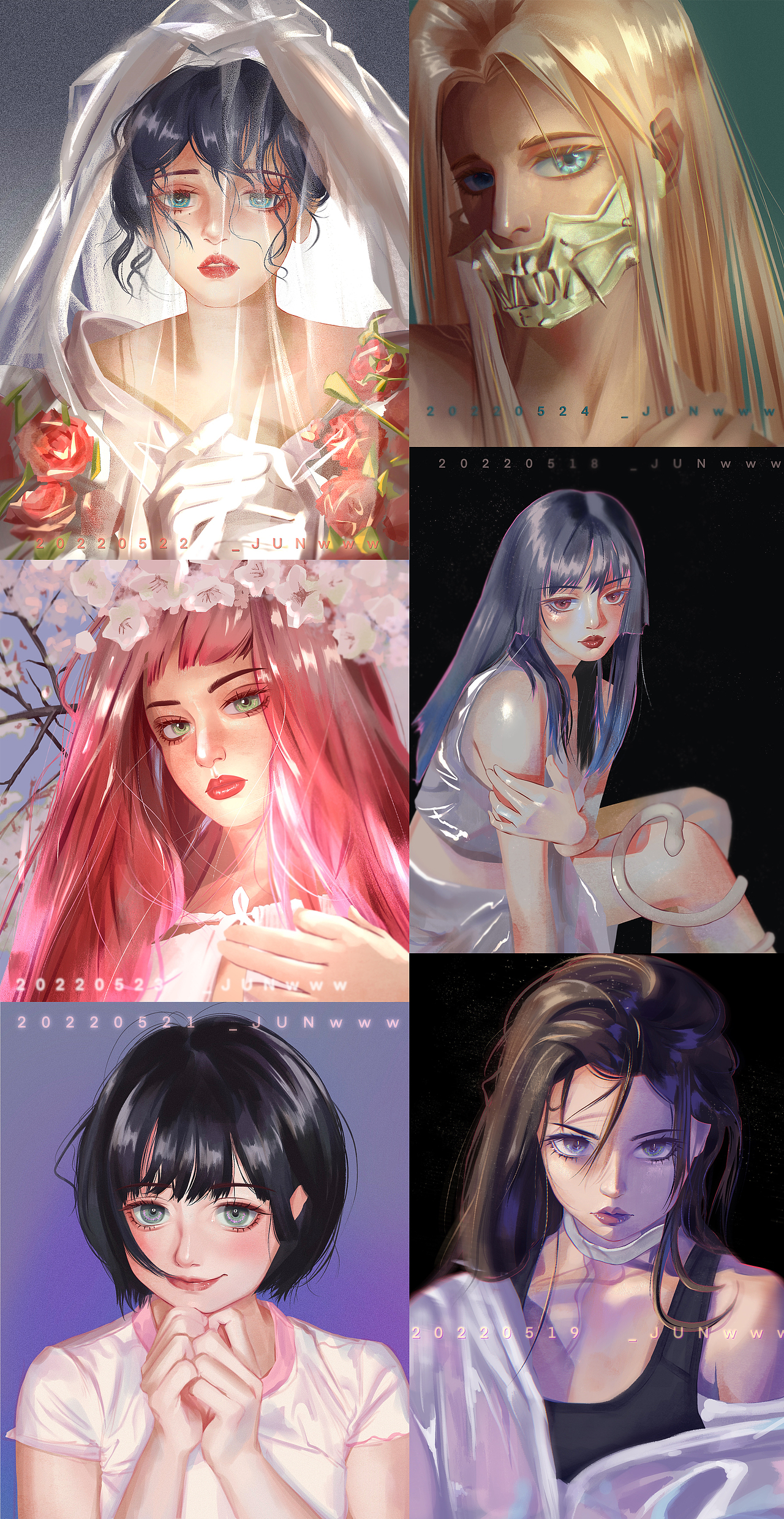 色彩60天挑战赛记录（图ZMzA2MzczMTcy） - 创作习作 - 站酷设计师JUNwww原创素材 - 站酷ZCOOL