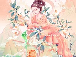 七夕茶、咖啡，中秋月餅