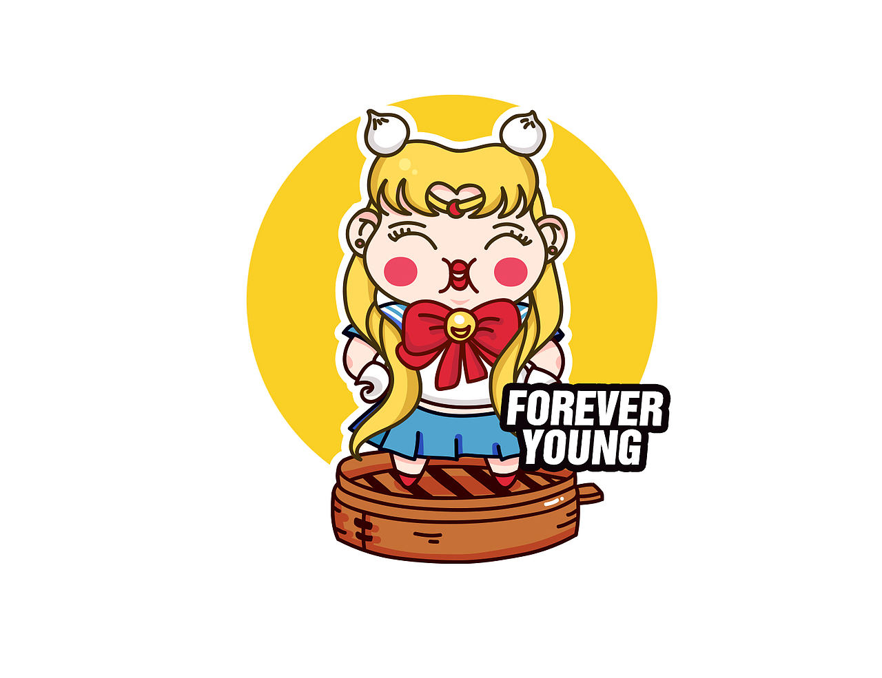 吃胖了的美少女战士