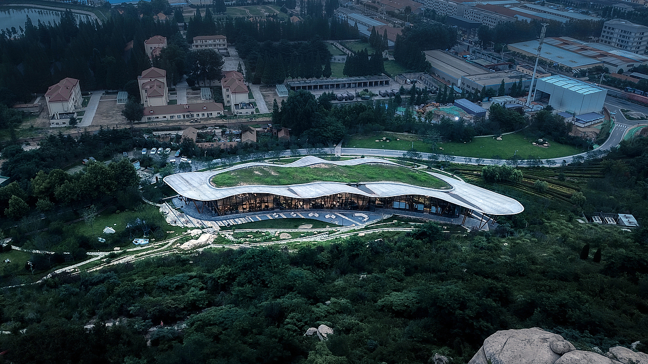 建筑摄影｜万科青岛小镇游客中心（图ZMjMyNDA0OTk2） - 环境/建筑摄影 - 站酷设计师建筑摄影师文沛原创素材 - 站酷ZCOOL