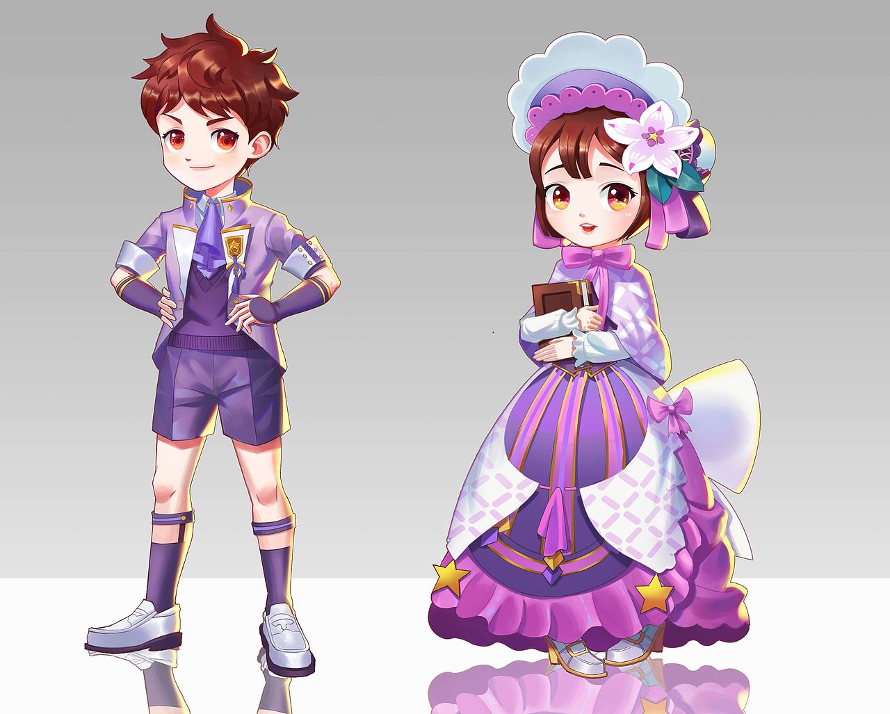 感受二次元的洗礼（图ZMTQ0NzE5ODA0） - 游戏原画 - 站酷设计师S_ZY原创素材 - 站酷ZCOOL