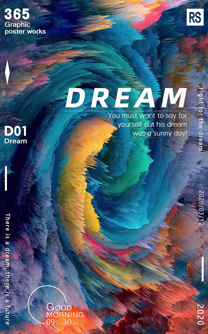 Dream Poster（图ZMTk5NzQ5MzM2） - 海报 - 站酷设计师JamesRS原创素材 - 站酷ZCOOL