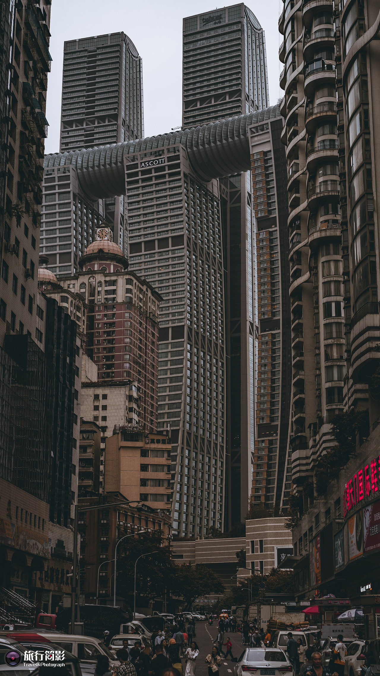 重庆魔幻3d城市旅行简影