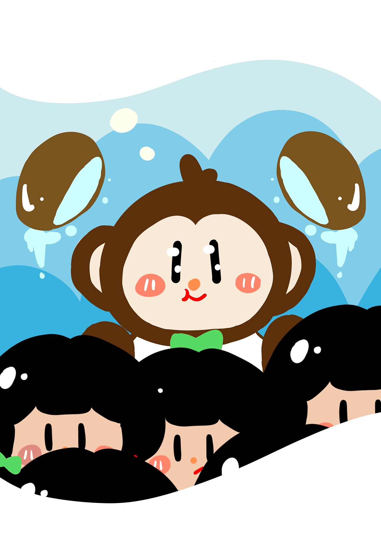 coco巧克力简约封面图【包装】双层口味