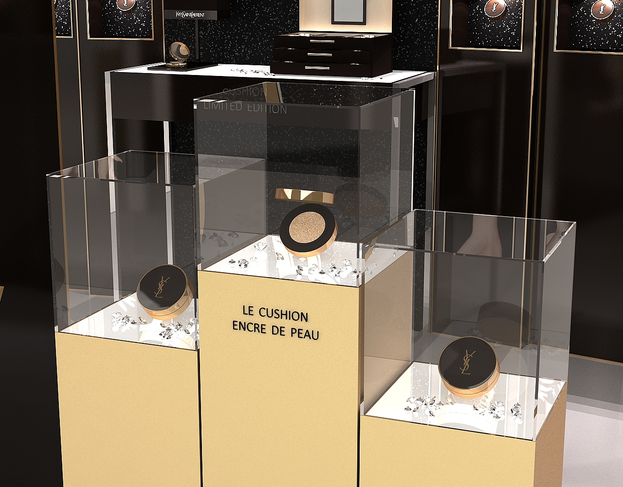 YSL 星钻Cushion Podium（图ZMTA3OTg3MzQw） - 其他三维 - 站酷设计师f110blizzard原创素材 - 站酷ZCOOL